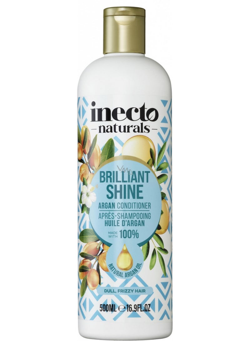 INECTO Natural Brilliant Shine Argan Conditioner 500 ML - Image 1