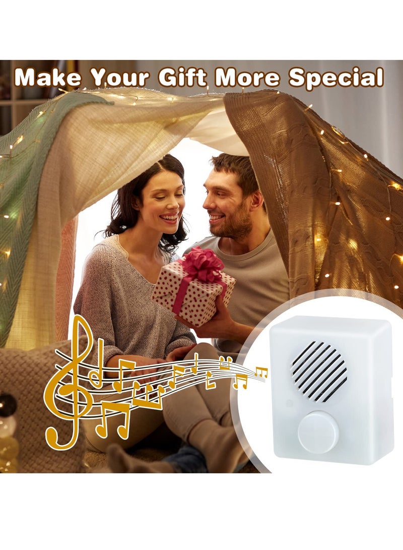 Voice Recorder for Stuffed Animal 960 Seconds Stuffed Animal Voice Recorder Box with Volume Adjust, Recording Device Sound Module for Toys 16M Voice Sound Recorder for Plush Toy Stuffed Teddy Bear - Image 5