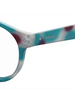 Polaroid Unisex Oval Reading Glasses - Pld 0021/R Blue Havana 49 - Lens Size: 49 Mm  - Image 3