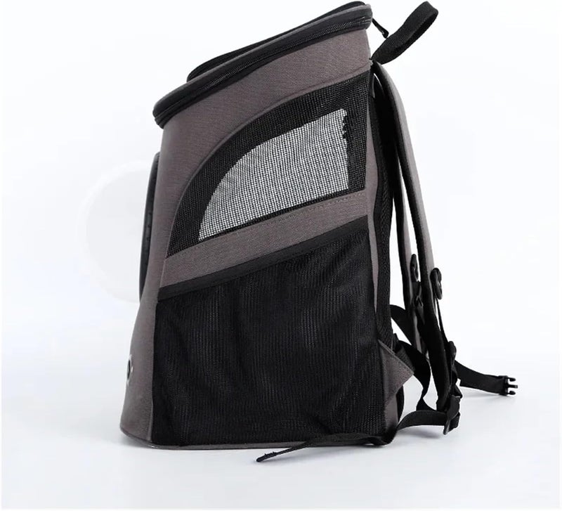 Large Pet Backpack Portable Space Capsule Breathable Window Cat Carrier Dog Bag Pets Products Accessories Travel Bags(Gold) - Image 4