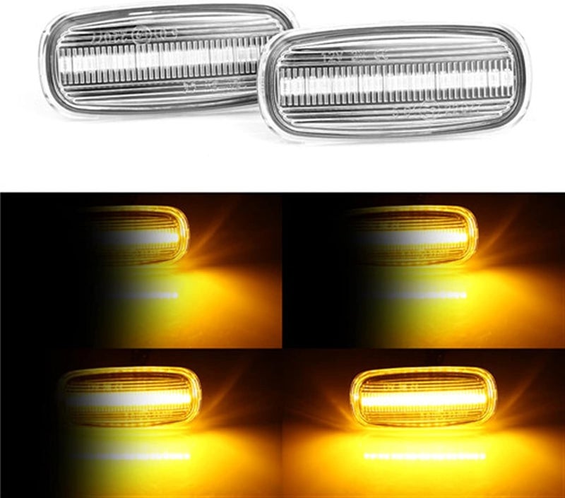QASULER Dynamic Side Marker Turn Signal Lights - Image 4