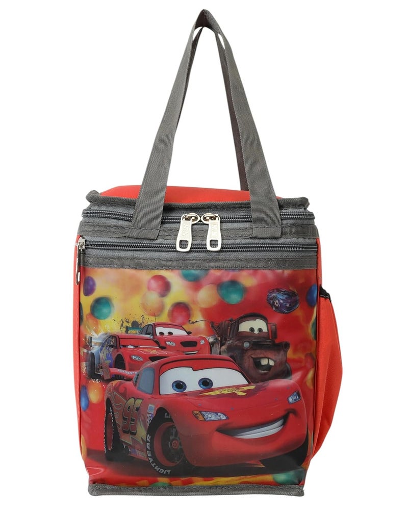 HACKON STAR 10L Lunch Tiffin Bag for School & Picnic for Boys & Girls Waterproof Lunch Bag (Red n) - Image 4