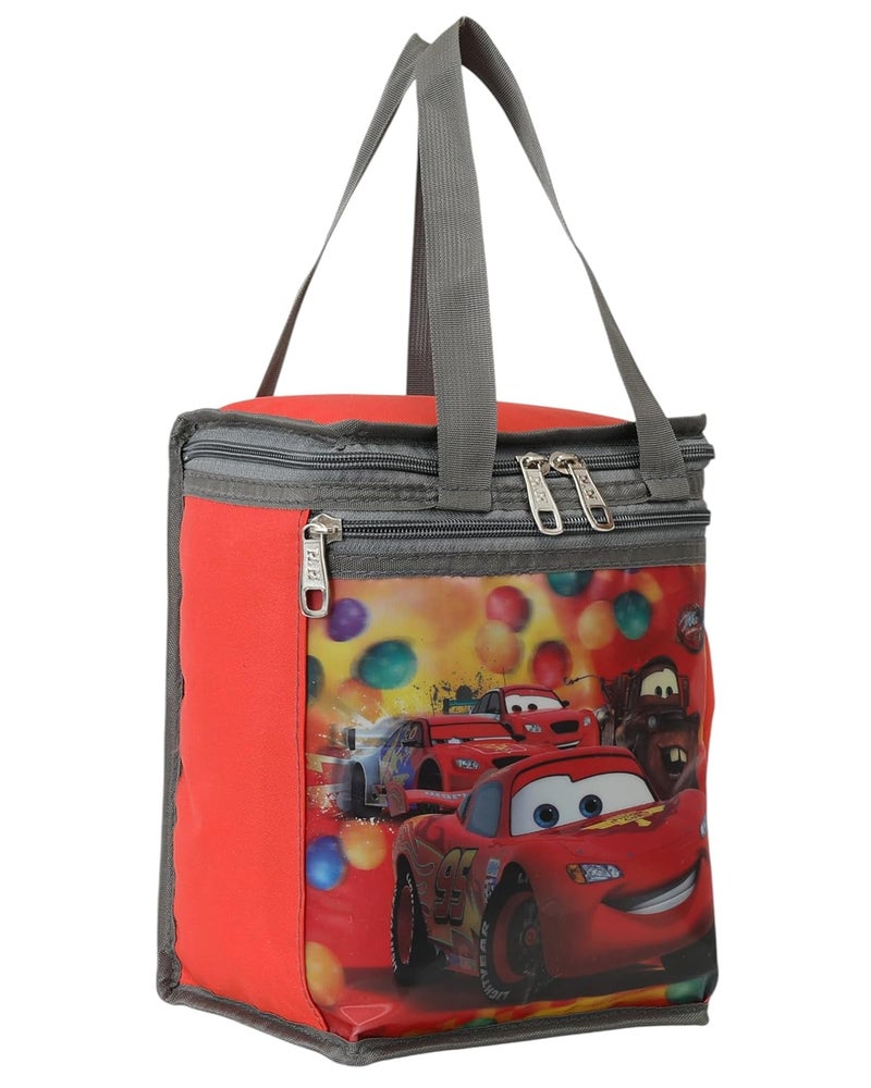 HACKON STAR 10L Lunch Tiffin Bag for School & Picnic for Boys & Girls Waterproof Lunch Bag (Red n) - Image 1