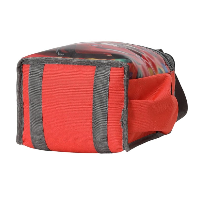 HACKON STAR 10L Lunch Tiffin Bag for School & Picnic for Boys & Girls Waterproof Lunch Bag (Red n) - Image 2