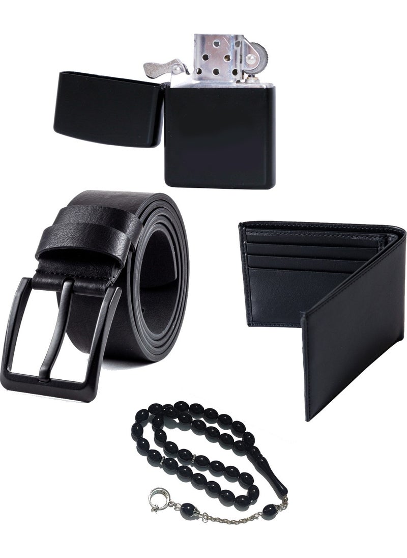 4-Piece Men's Personalized Gift Set (Wallet - Lighter - Prayer Beads - Belt) - pzsku/ZB2A42C0088EB66FAEE80Z/45/_/1731213224/49a63b13-c34b-467e-ad44-5bba09ceeef5