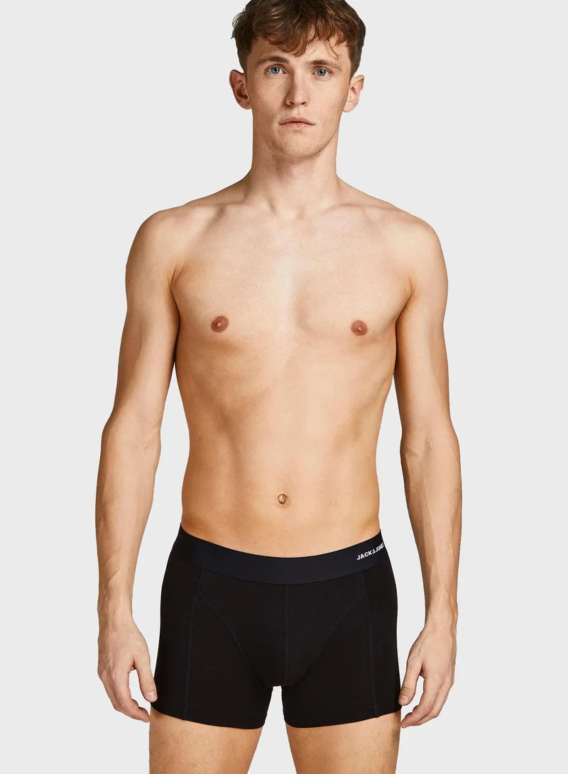 JACK & JONES 3 Pack Logo Trunks