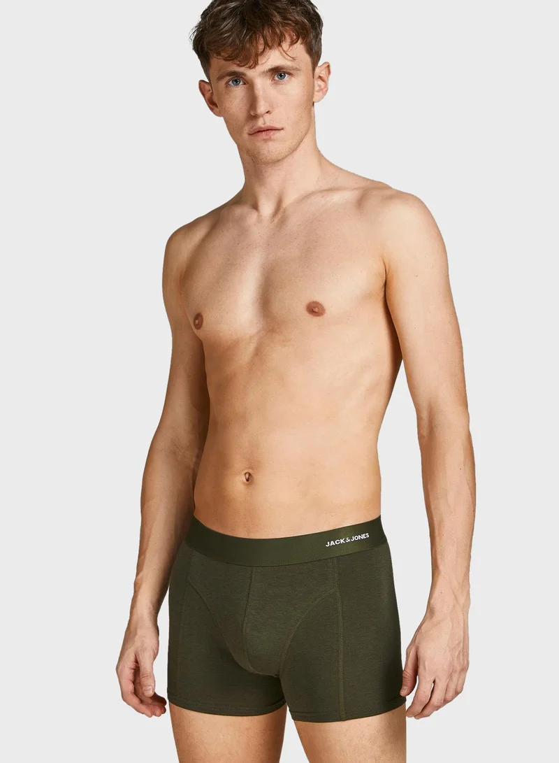 JACK & JONES 3 Pack Logo Trunks