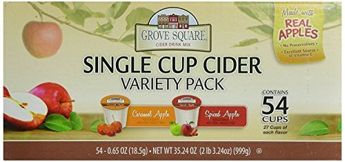 Grove Square Cider Pods Variety Pack Single Serve Pack of 54 Packaging May Vary - Image 5