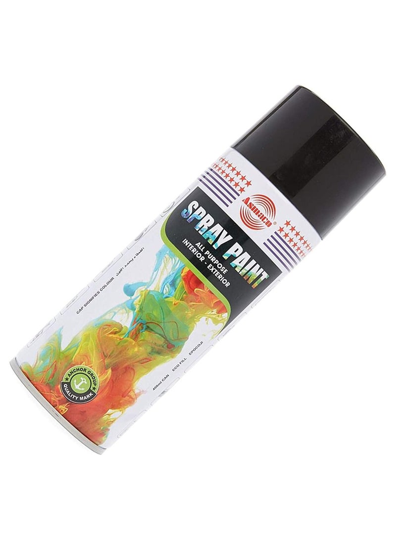 Asmaco Asmaco Spray Paint Black  - Image 2