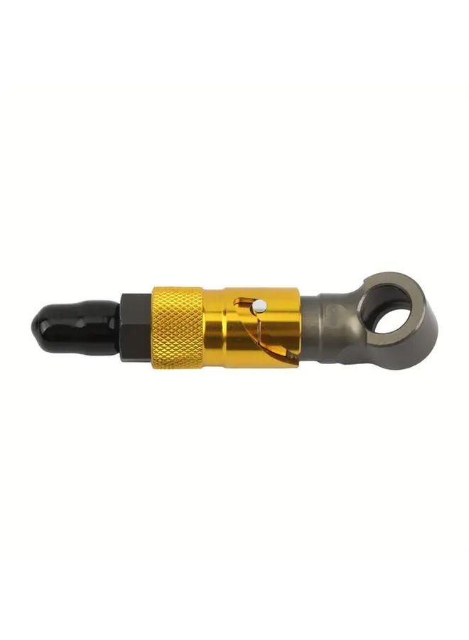 Blue Motorcycle Motocross Brake Line Hose Quick Release Connect Adapter Kit for Honda Yamaha - Image 5