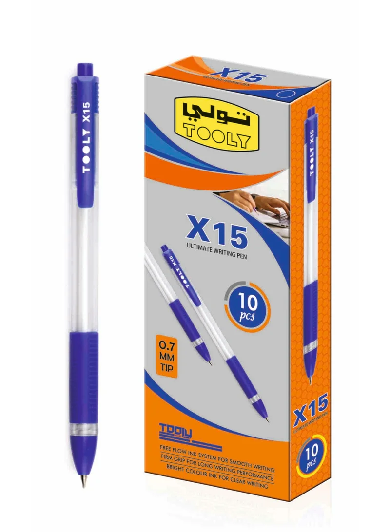 تولي قلم للكتابة الدقيقة – سن 0.7 مم (علبة 10 أقلام)