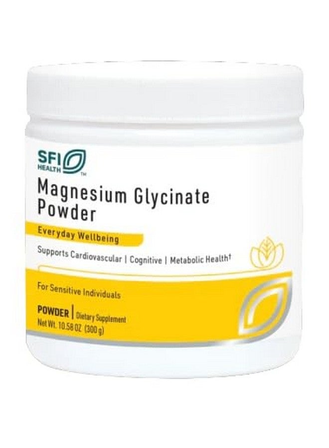 Klaire Labs Klaire Labs Magnesium Chelate Powder - Fast-Dissolving 200 Milligrams High Absorption TRAACS Bisglycinate, Vegetarian & Hypoallergenic (120 Servings, 300 Grams) - Image 1