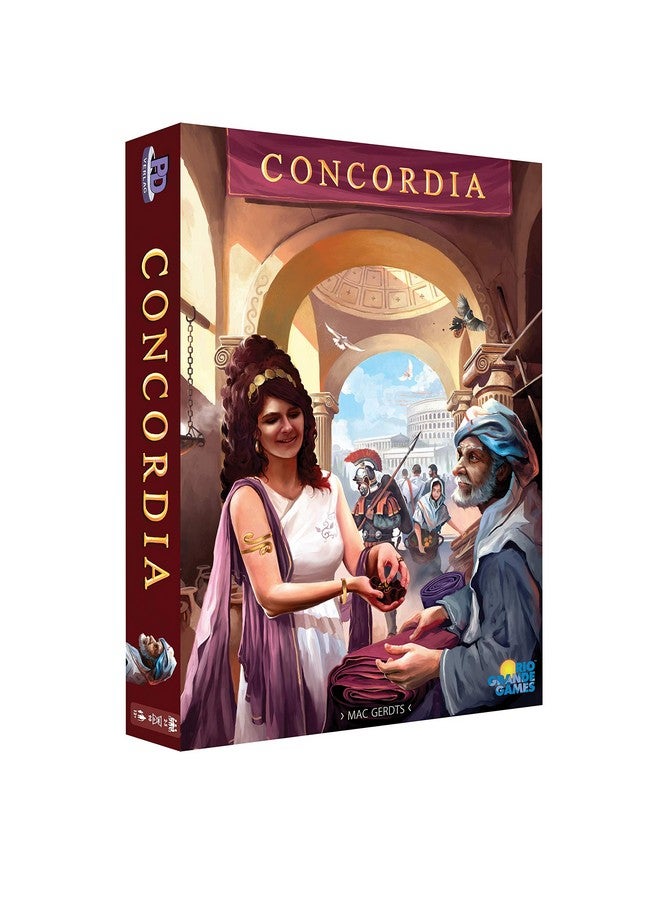 Rio Grande Games: Concordia, Historical Strategy Board Game, Average Play Time 90 Minutes, 2 to 5 Players, for Ages 14 and up - Image 1