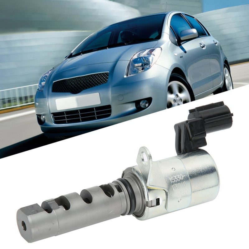 Variable Valve Timing Solenoid 15330-23010 Direct-Fit Replacement for Toyota Yaris Mk1 1999-2005 - Durable Construction Ensures Consistent Operation VVT Solenoid for Variable Valve Timing Control - Image 5