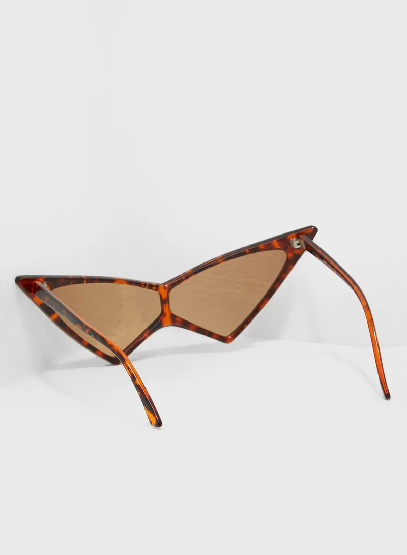 Ginger Extreme Cat Eye Sunglasses