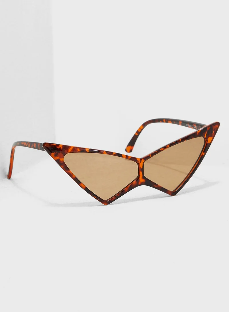 Ginger Extreme Cat Eye Sunglasses