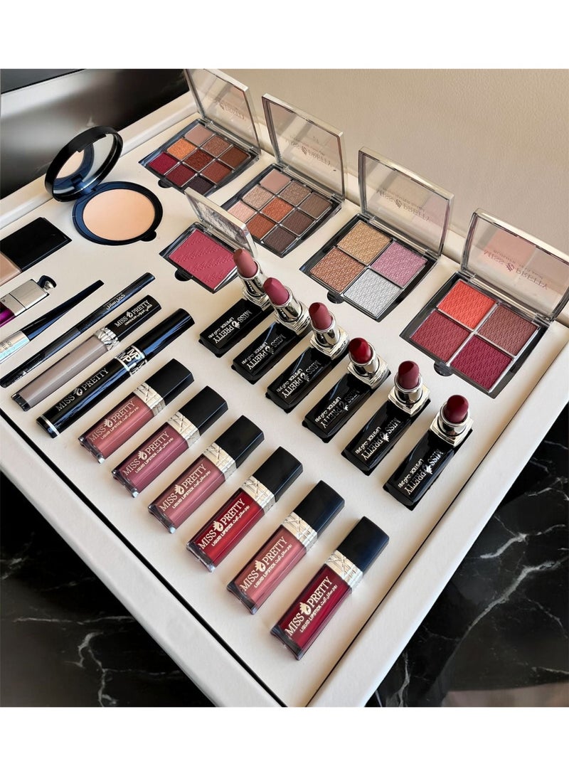 MISS PRETTY Luxury 24-piece makeup box set for a charming and complete look - Image 2