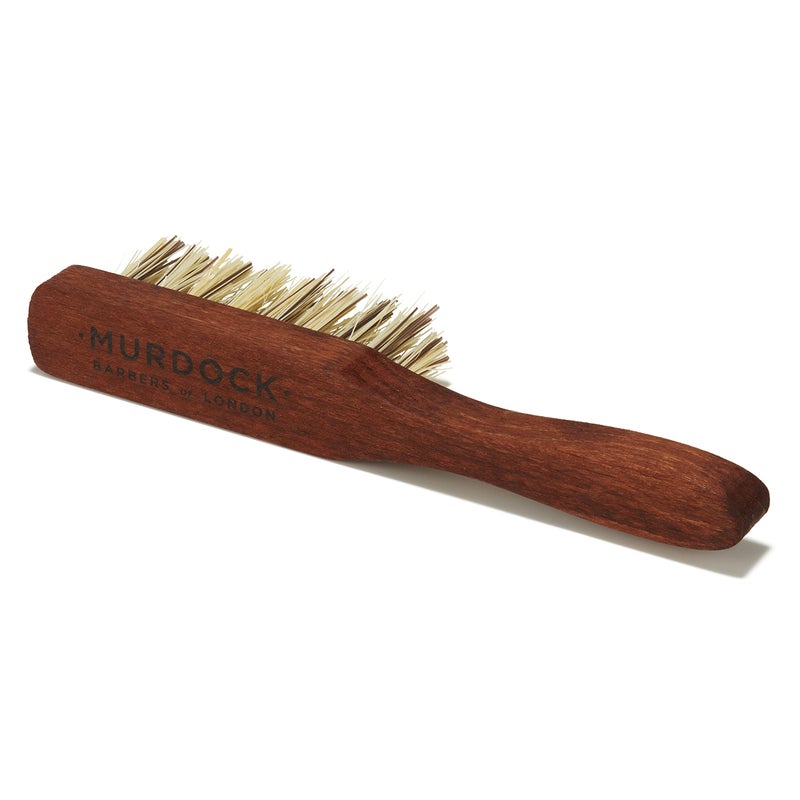 Murdock London Redchurch Professional Beard Brush  Luxurious Vegan Grooming Tool for Short to Medium Beards