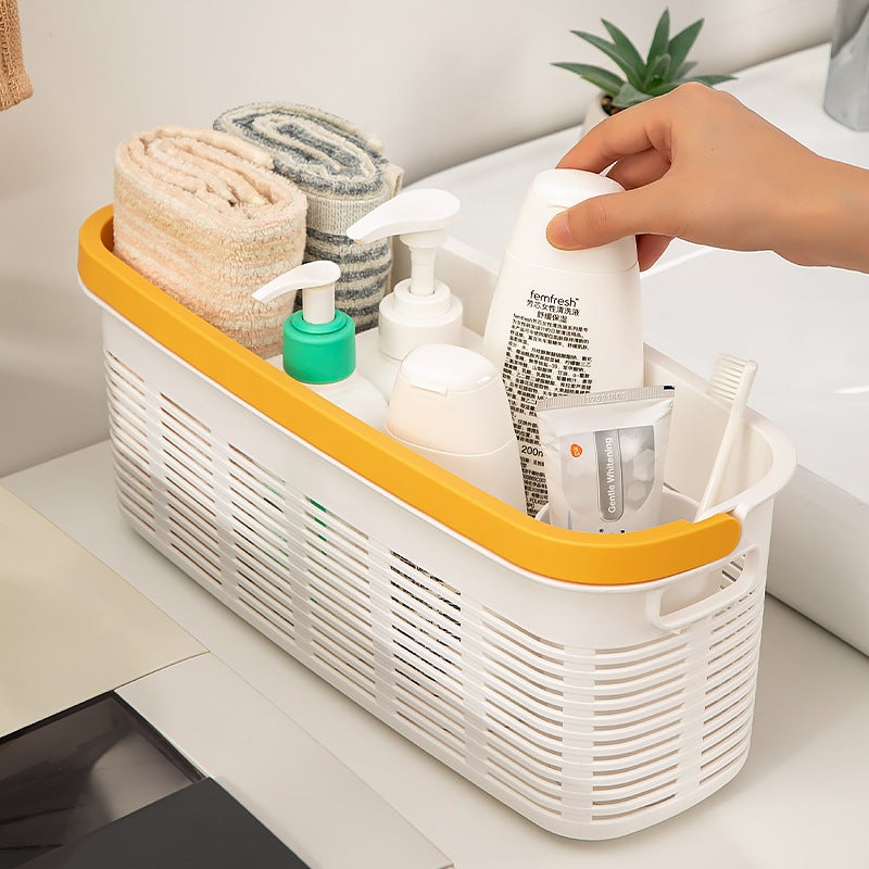 Bathing Basket Bathing Basket Bathing Basket Bathing Basket Carrying Small Basket Storage Basket Hand Basket Basket Portable Bathroom - Image 3