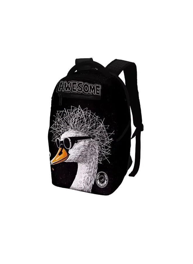 كي دبليو Cool Swan Graphic Backpack
