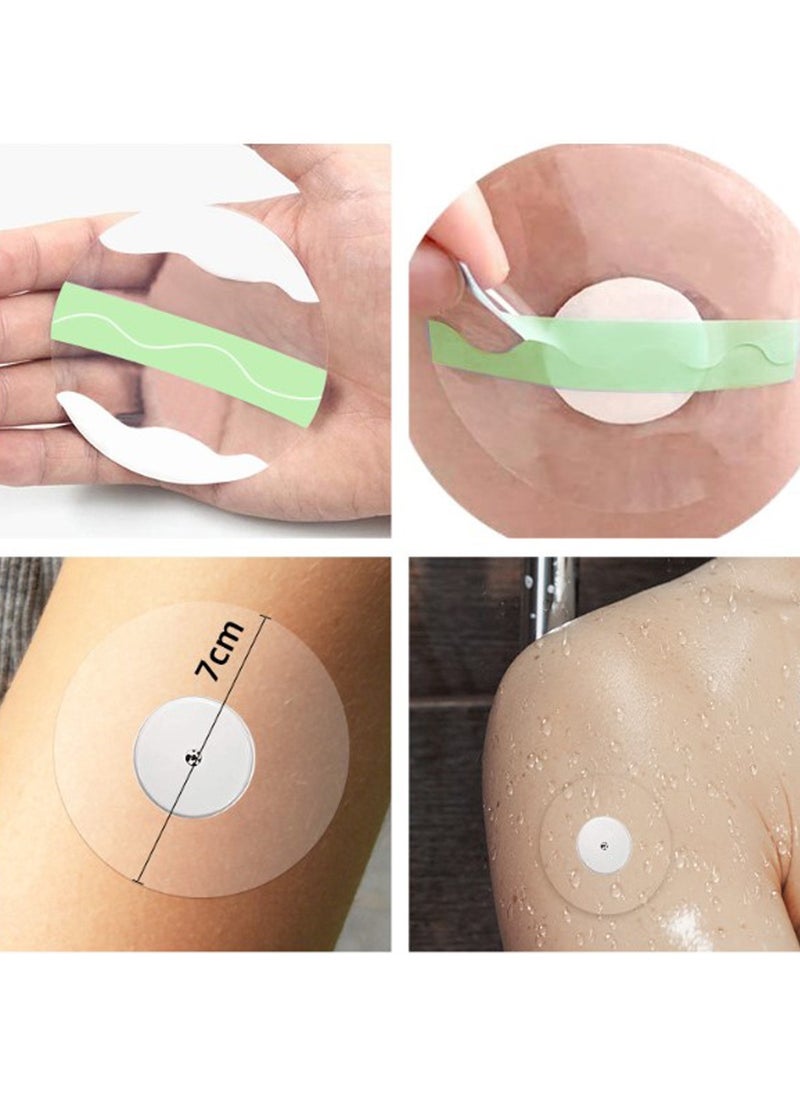ToolHouse 20 Pack Waterproof Adhesive Patches Hypoallergenic Sensor Covers Flexible Sticker Pre-Cut Film Tape for Shower Sports  - Image 4