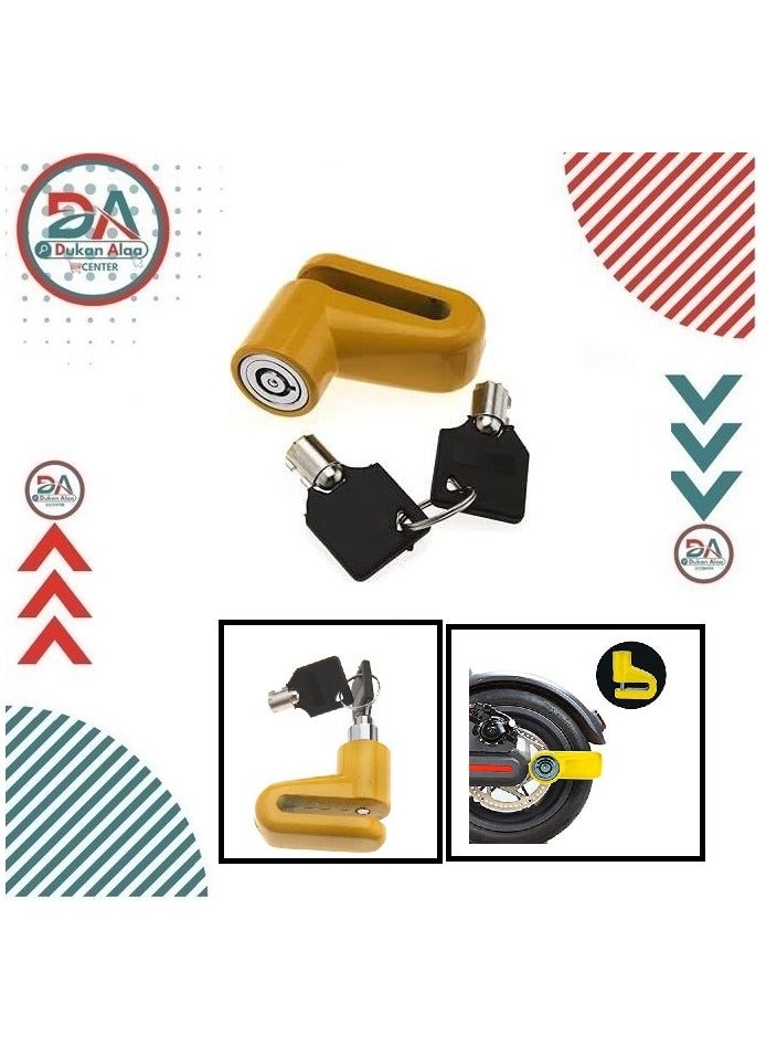 2 لوك ديسك من الحديد المجلفن مفتاح - Image 2