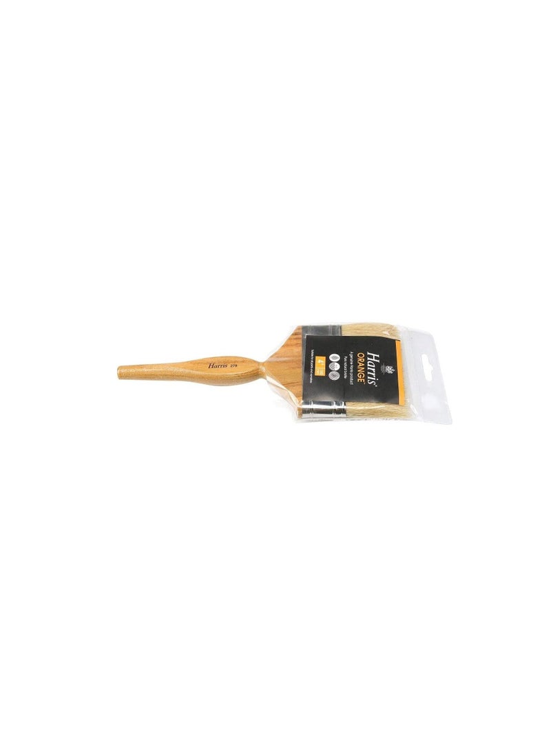 Harris Natural Bristle Brush in Black 4 inch - Image 1