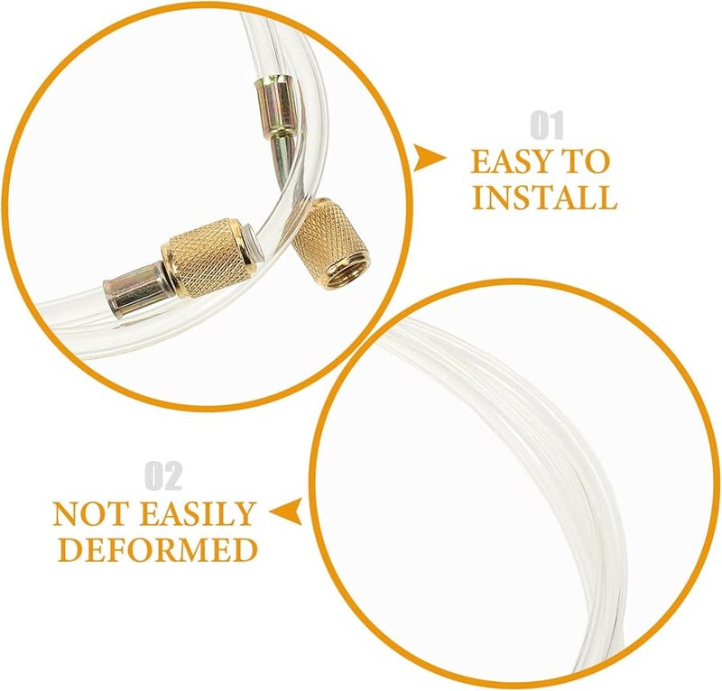 High Pressure Car AC Refrigerant Charging Hose Automotive Air Conditioning Accessory - Image 4