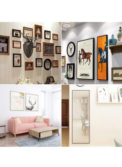 Excefore Picture Hanging Kit, 130pcs Picture Hangers with Nails That Withhold 10-100lb, Assorted Picture Hanging Hooks with Sawtooth Hangers for Wall Painting Mirror Clock  - Image 3