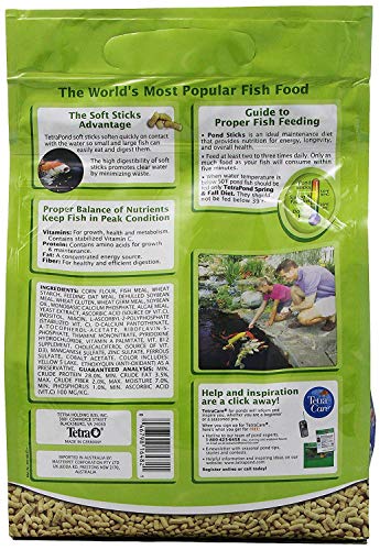 TetraPond Pond Sticks, Healthy Nutrition for Goldfish and Koi - Image 3