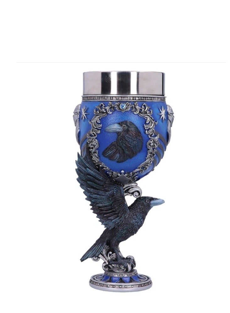 general كأس نيميسيس ناو هاري بوتر سليذرين هوجورتس هاوس للتجميع من الراتينج باللون الأزرق والفضي - Image 3