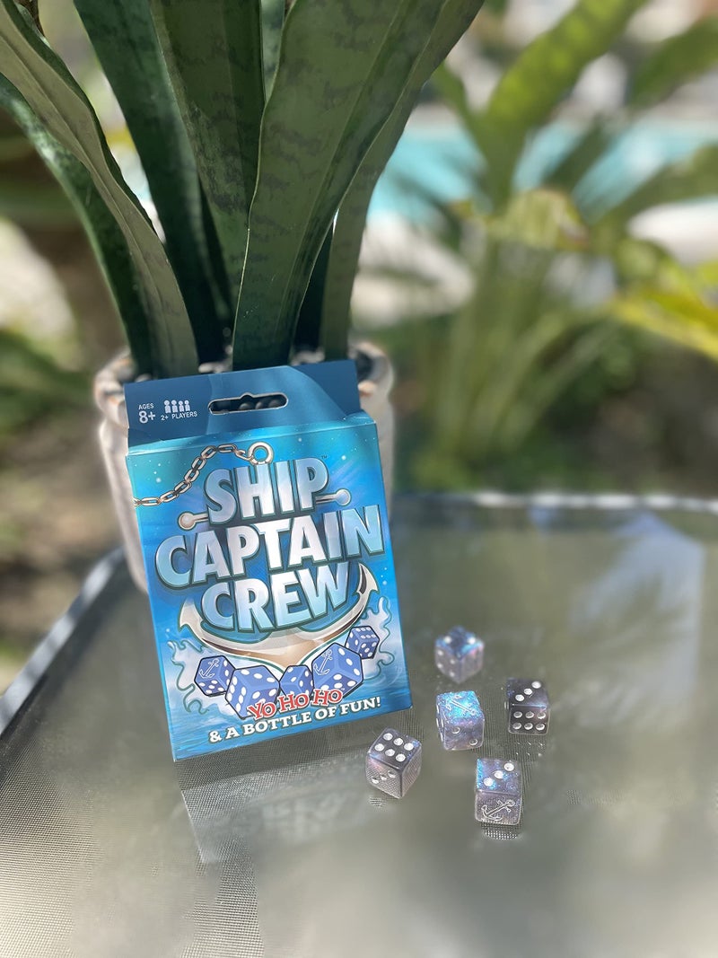 TDC Games Ship Captain Crew Dice Game, Great for Party Favors, Family and Travel Games, Dice Game for Adults - Image 5