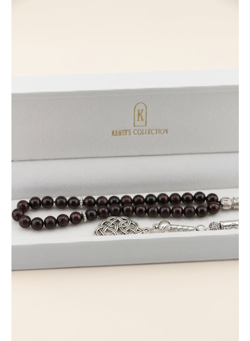 Kamins Collection Garnet Stone Tasbih 33 - Image 2