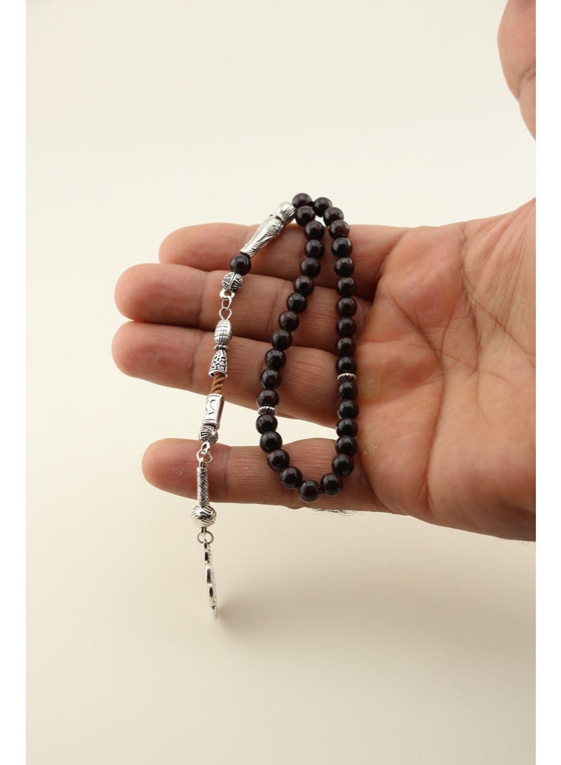 Kamins Collection Garnet Stone Tasbih 33 - Image 5