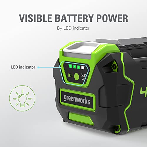 Greenworks 40V 5.0Ah Lithium-Ion Battery - Image 3