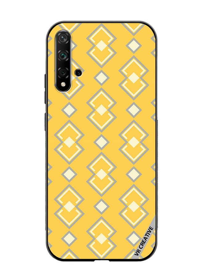 VR CREATIVE Protective Case Cover For Huawei Nova 5T Strips Design Multicolour - Image 1