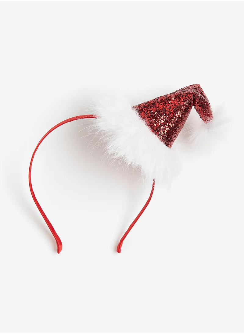 اتش اند ام Alice Band With A Santa Hat