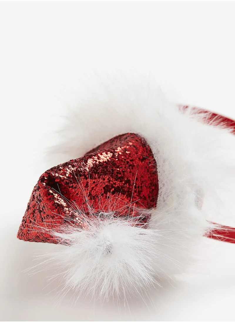 اتش اند ام Alice Band With A Santa Hat