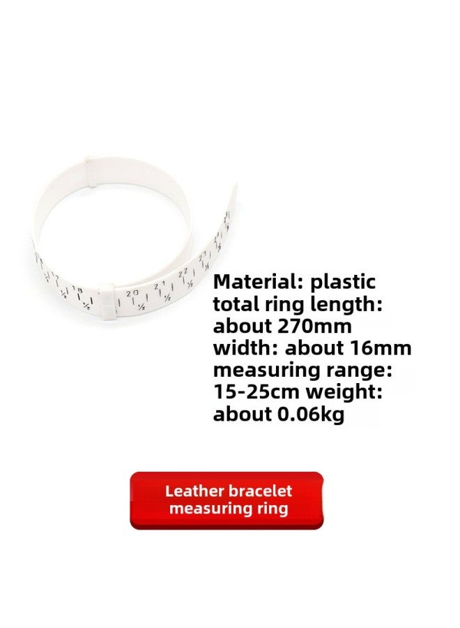 Belt Style Standard Bracelet Measuring Ring Ring Measuring Ring Jewelry Equipment Tools Wrist Size Measuring Ring-Model:Plastic Soft Ruler UK  - Image 4