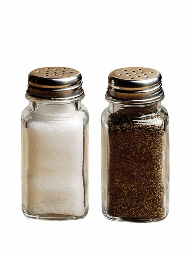 SYOSI 2 Pack Powder Shaker Flour Sugar Salt Shaker Sugar Salt Shaker With Mesh Lid For Baking Cooking Home Restaurant Kitchen Craft - Image 1