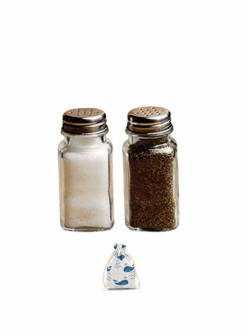SYOSI 2 Pack Powder Shaker Flour Sugar Salt Shaker Sugar Salt Shaker With Mesh Lid For Baking Cooking Home Restaurant Kitchen Craft - Image 2