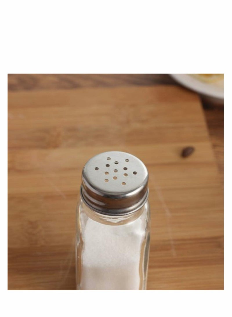 SYOSI 2 Pack Powder Shaker Flour Sugar Salt Shaker Sugar Salt Shaker With Mesh Lid For Baking Cooking Home Restaurant Kitchen Craft - Image 4
