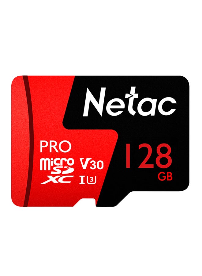 P500 Micro SDHC 1 Class 10 Memory Card Red/Black/White