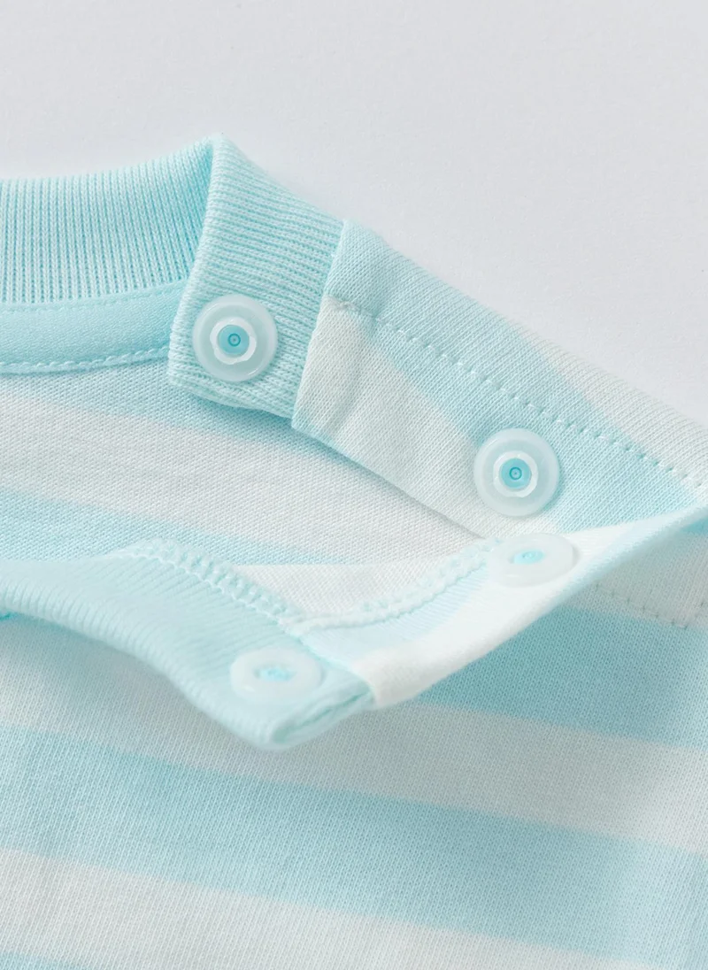 Balabala Baby Boy Knit short sleeve suit