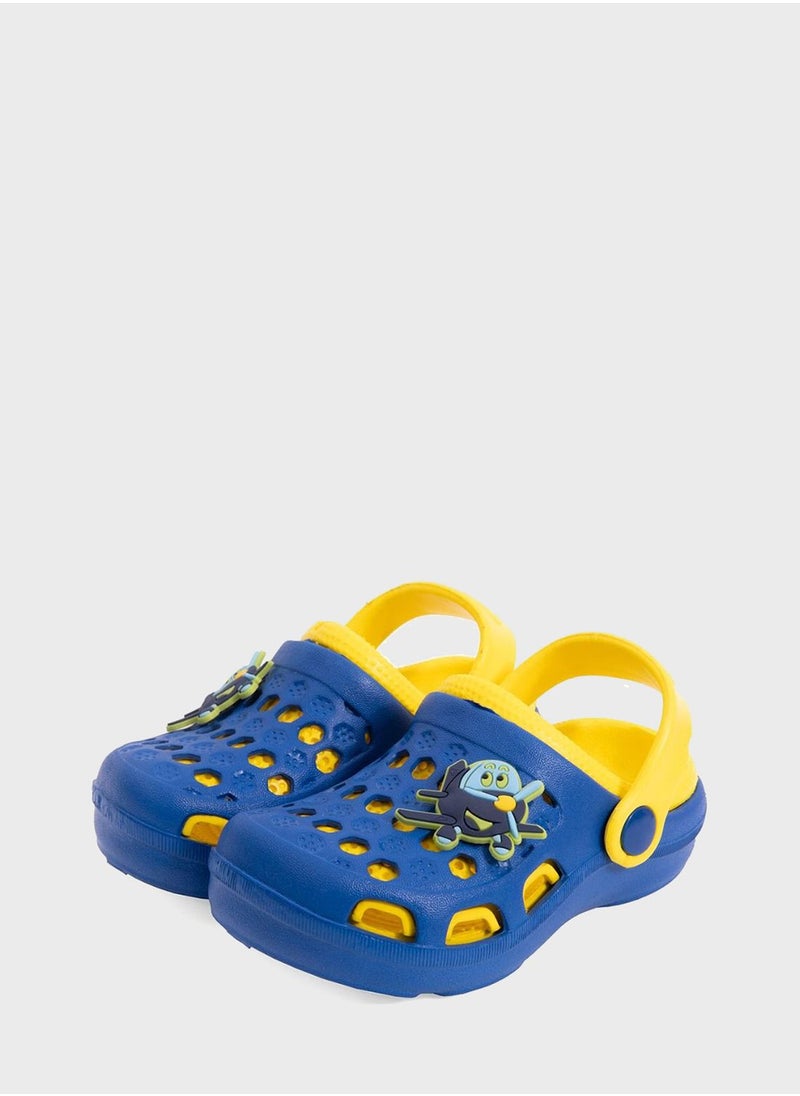 JUST KIDS BRANDS - Kids Nathan Clog Sandals - Image 1