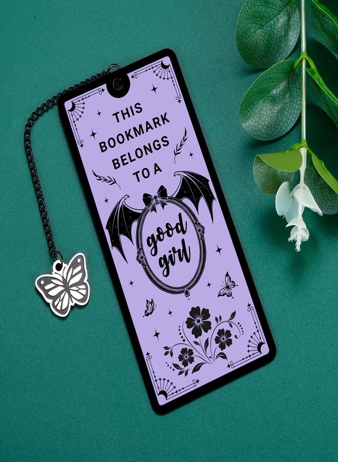 FOOZDEEVAAQ Dark Romance Bookmarks for Women Back to School Supplies for Girls First Day of School Metal Tarot Card Bookmarks for Women Spicy Book Lovers Bookish Gift for Book Club Friend National Girlfriends Day - Image 2