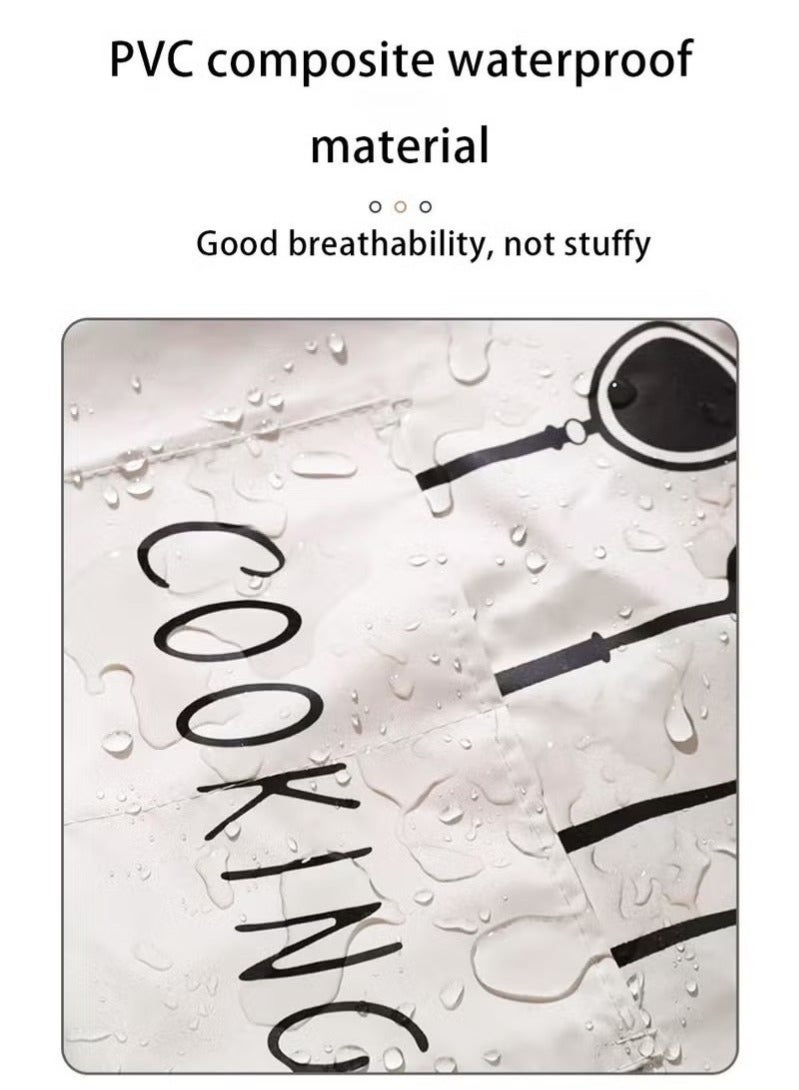 Bukela Kitchen Apron, Cooking Apron, Apron with Pockets, Home Apron, Waterproof Cooking Apron, Suitable for Home and Chefs - Image 4