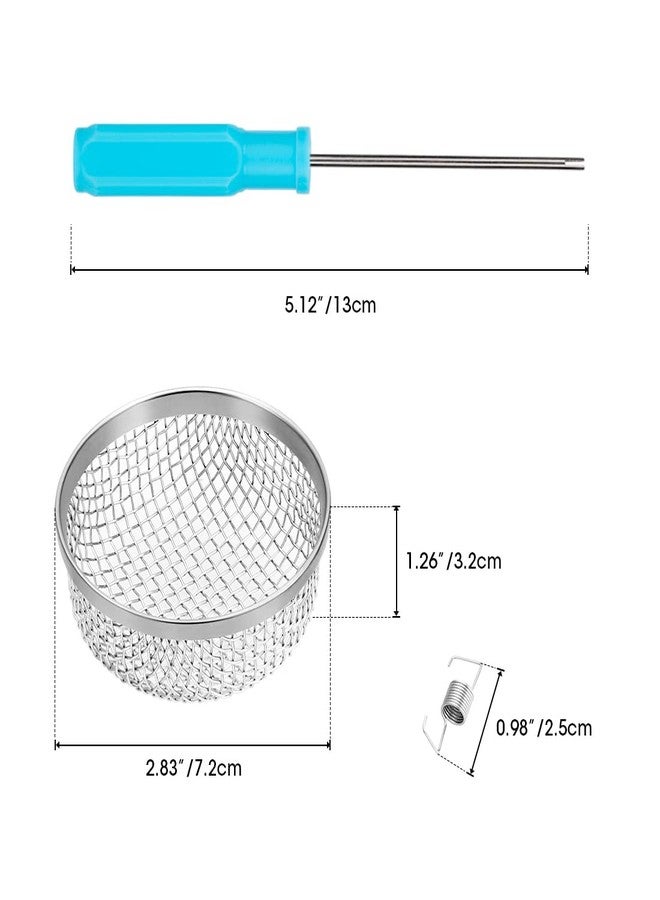 BougeRV RV Flying Insect Screen RV Furnace Vent Cover RV Bug Screen Covers Water Heater Screen Stainless Steel Mesh for RVs/Campers/Trailers (3Pack)… - Image 4