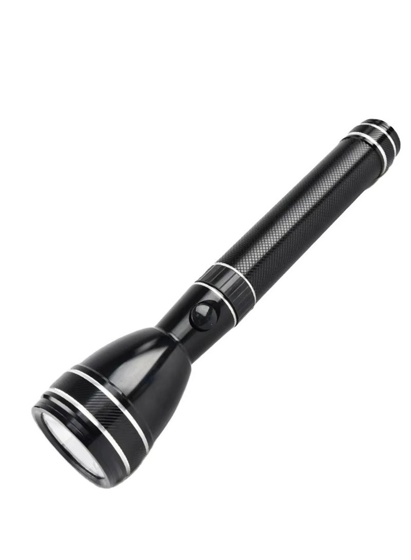Denx 3-in-1 Rechargeable Led Flashlight - Led Torch With 360 LM – High Brightness, Portable Design & 6 Hours Working. Power 5W |Perfect For Camping Bicycle Hiking & Emergency, Black - Image 4