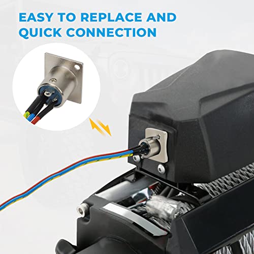 Foruly Socket Connector Assembly Winch Replacement Parts for Gen2 97495 97412 XRC 9500 12000 Winches 9749559 9749559 - Image 3
